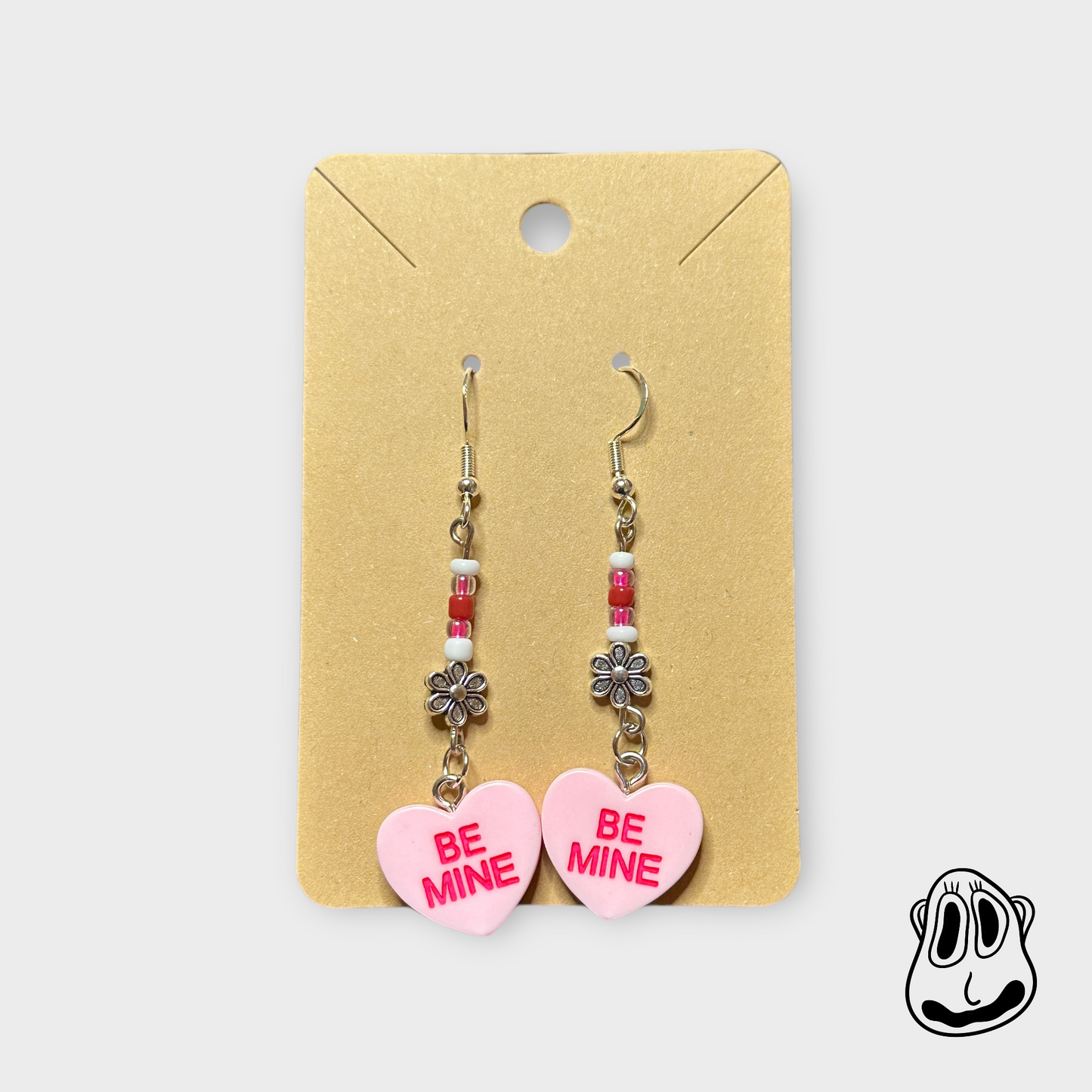 Be Mine? Earrings | Handmade Jewelry
