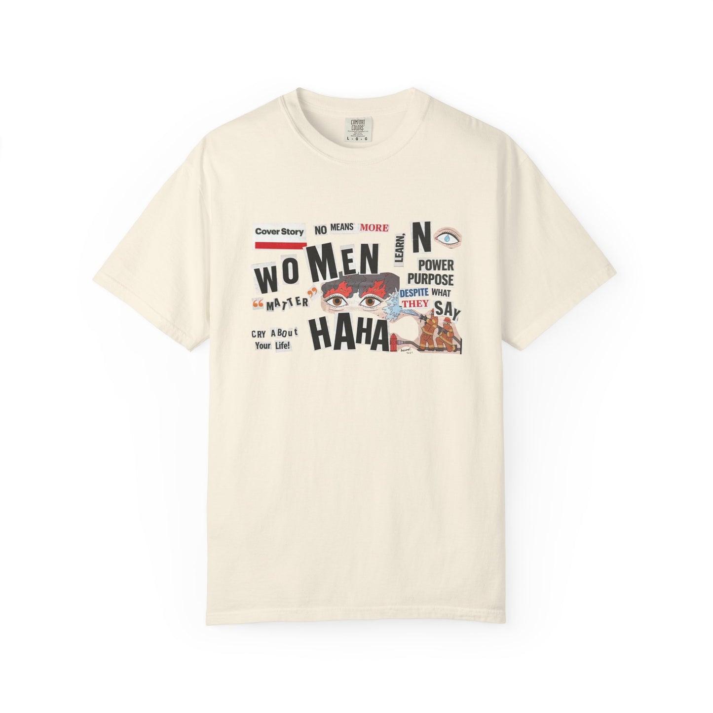 No Means More Collage Shirt