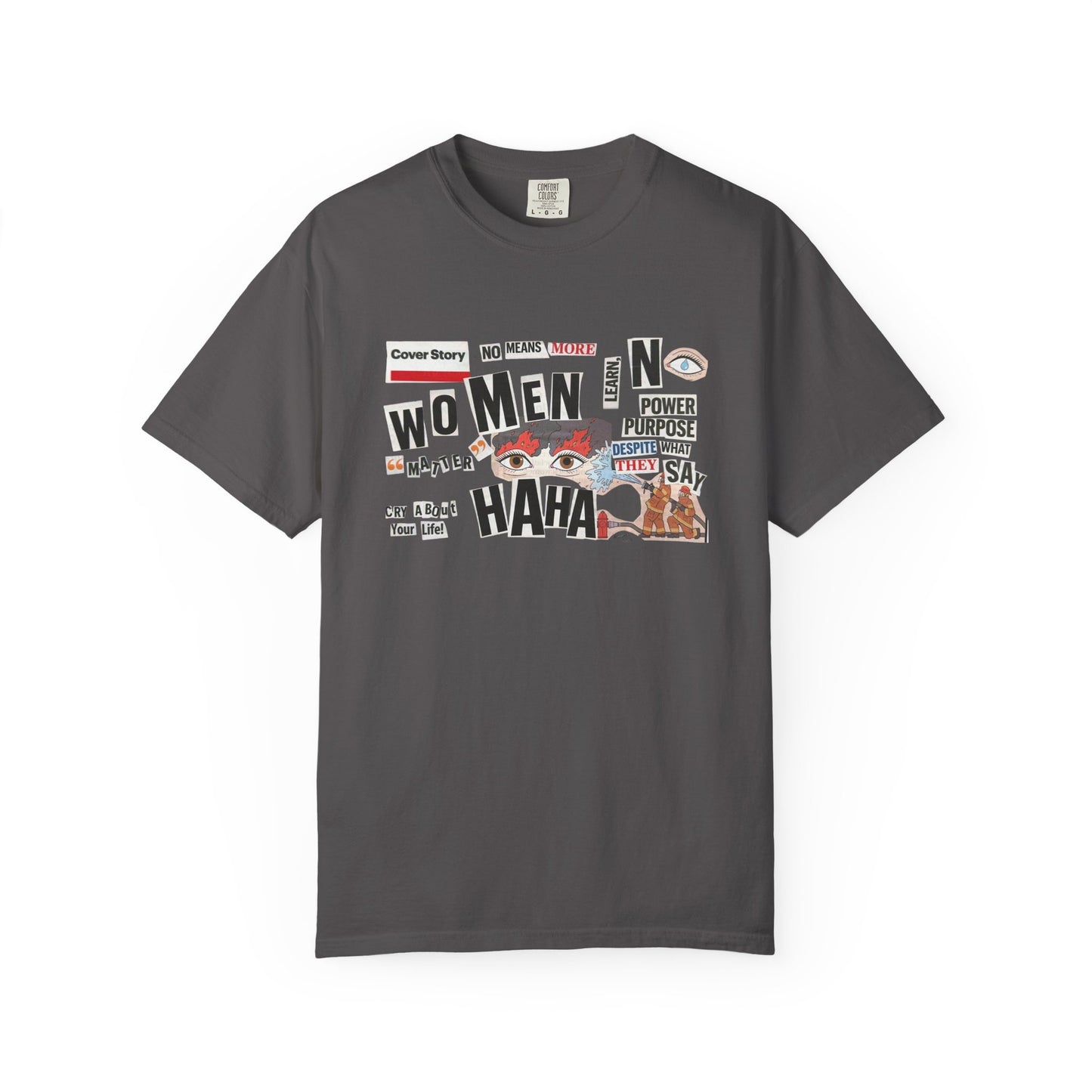No Means More Collage Shirt