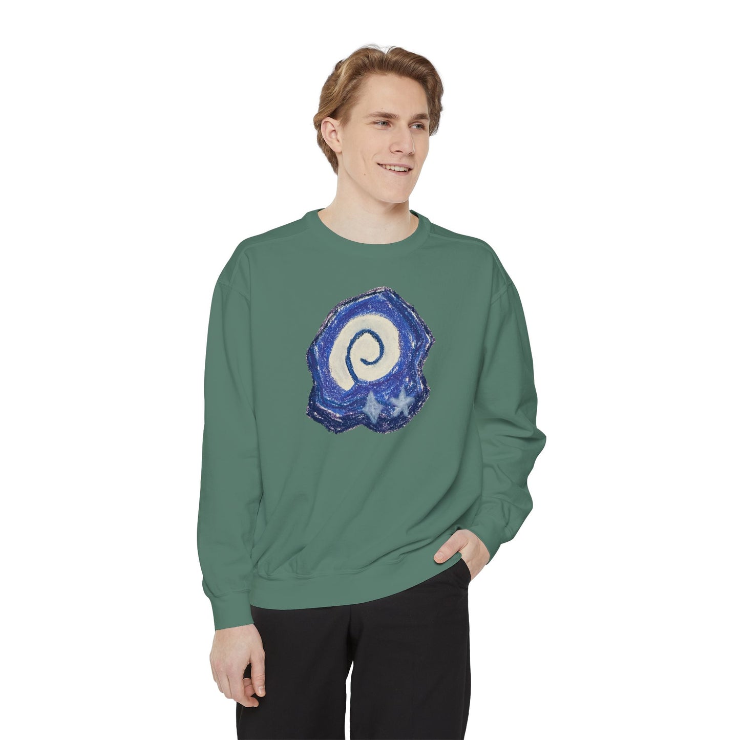 AC Fossil Crewneck | Unisex Garment-Dyed Sweatshirt, Casual Comfort, Comfort Colors