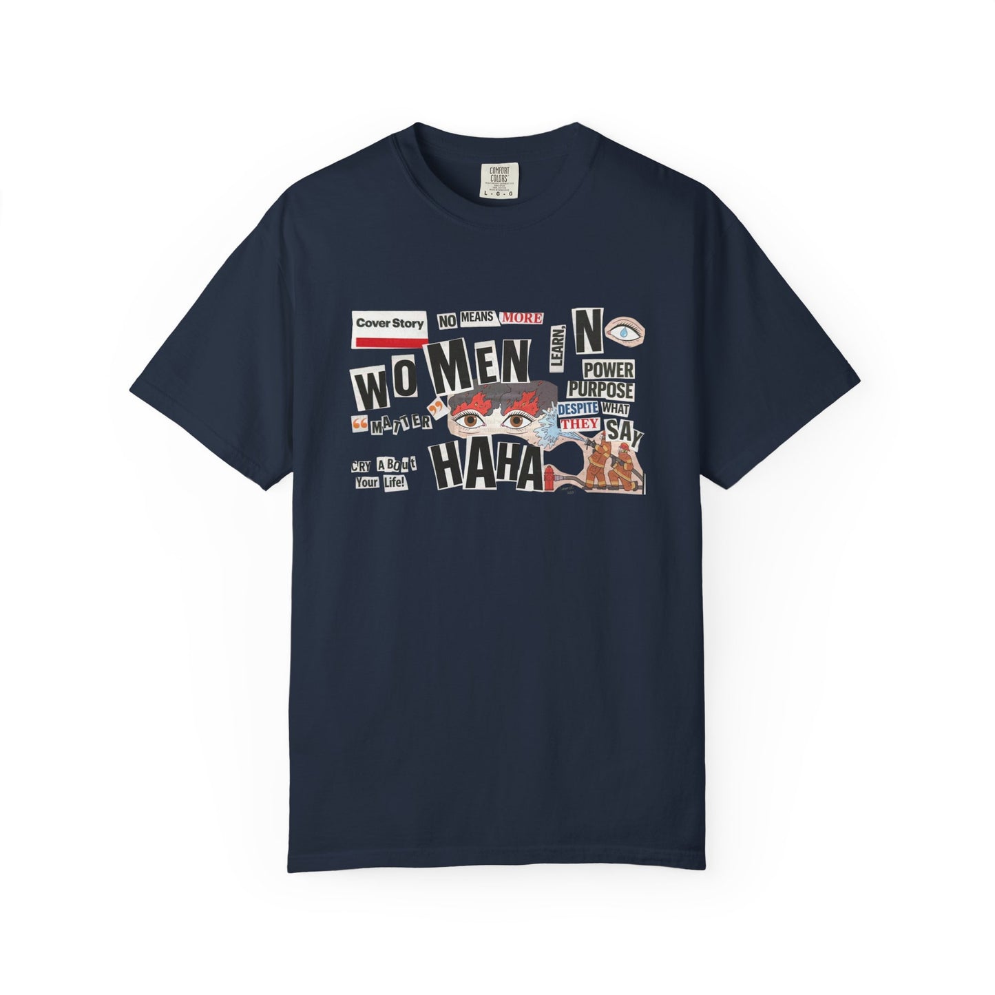 No Means More Collage Shirt