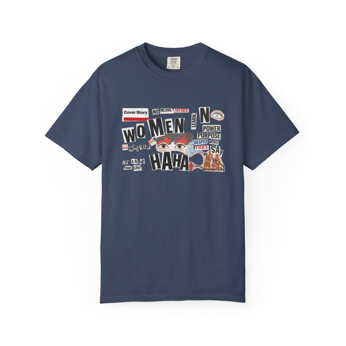 No Means More Collage Shirt