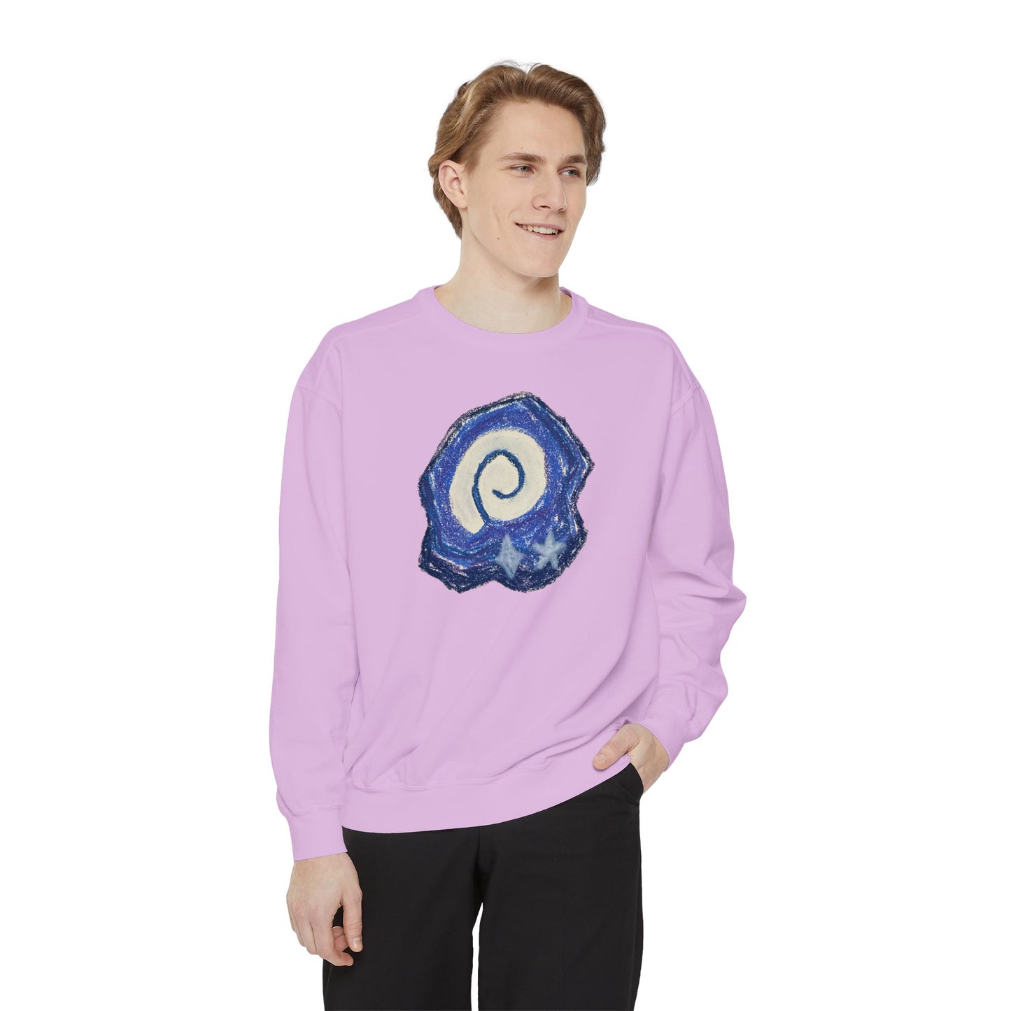 AC Fossil Crewneck | Unisex Garment-Dyed Sweatshirt, Casual Comfort, Comfort Colors