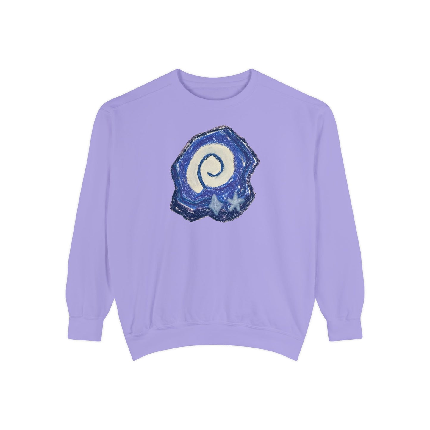 AC Fossil Crewneck | Unisex Garment-Dyed Sweatshirt, Casual Comfort, Comfort Colors