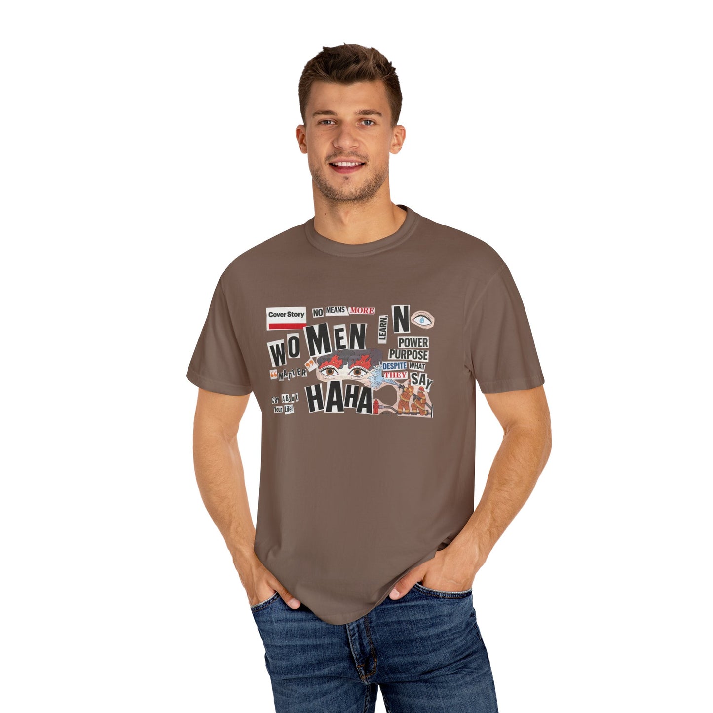 No Means More Collage Shirt