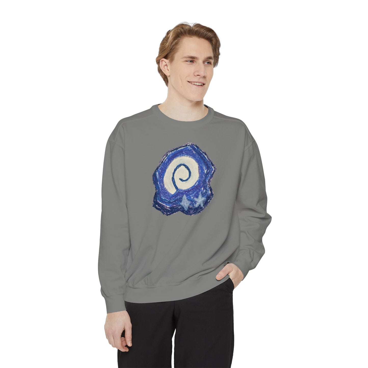 AC Fossil Crewneck | Unisex Garment-Dyed Sweatshirt, Casual Comfort, Comfort Colors