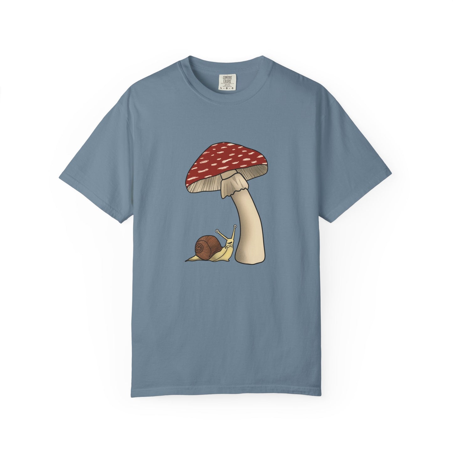 Snail in the Mushroom Shade T-Shirt