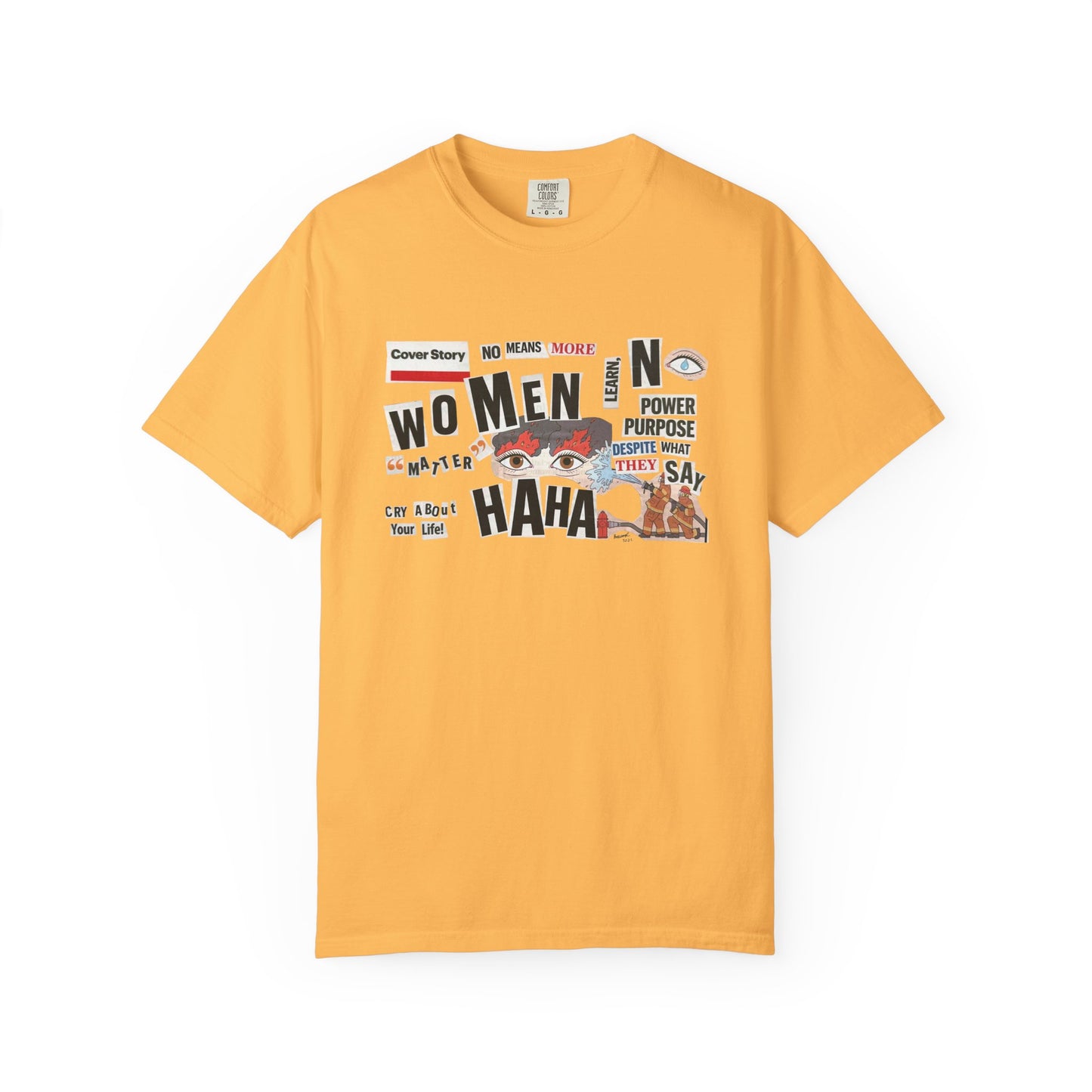 No Means More Collage Shirt
