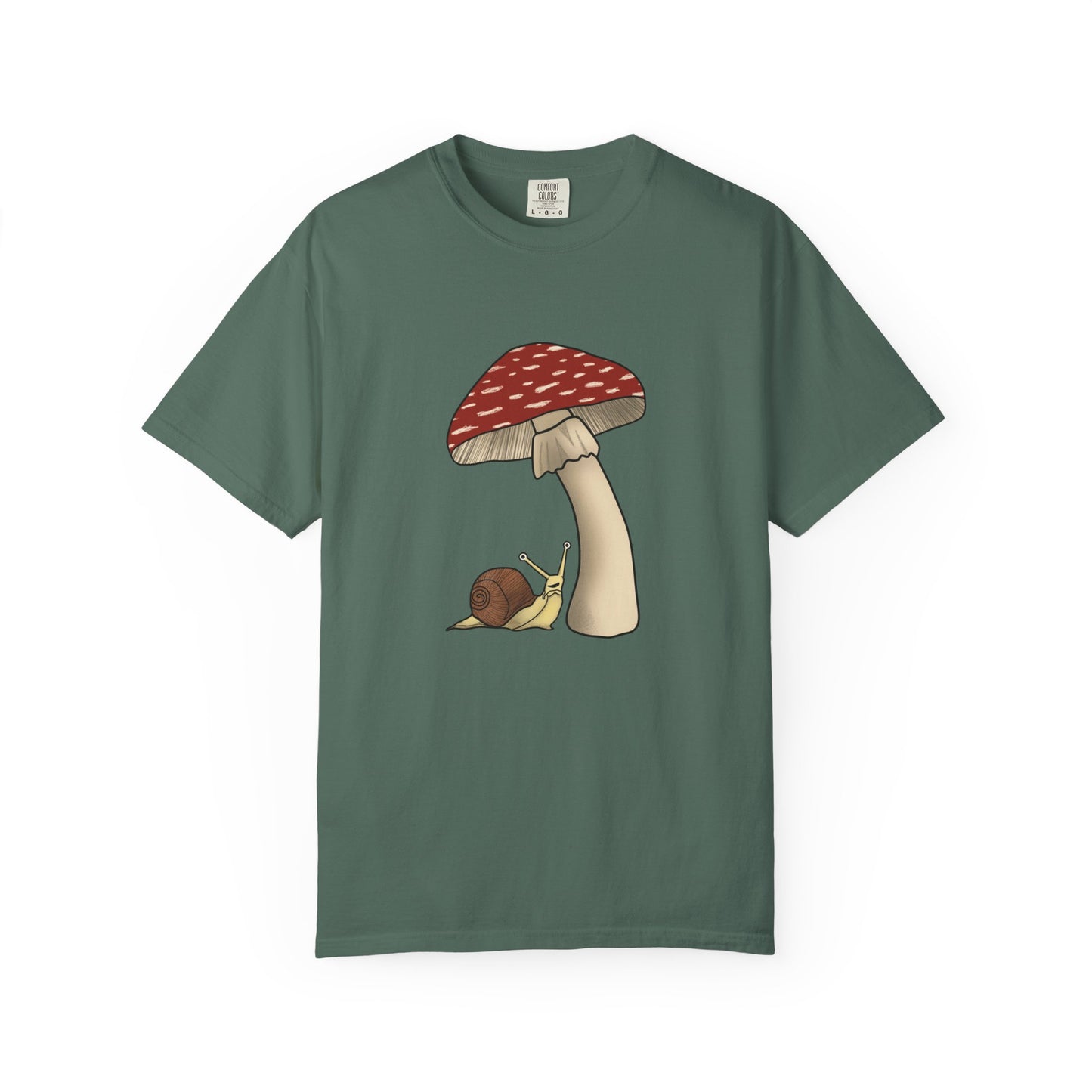 Snail in the Mushroom Shade T-Shirt