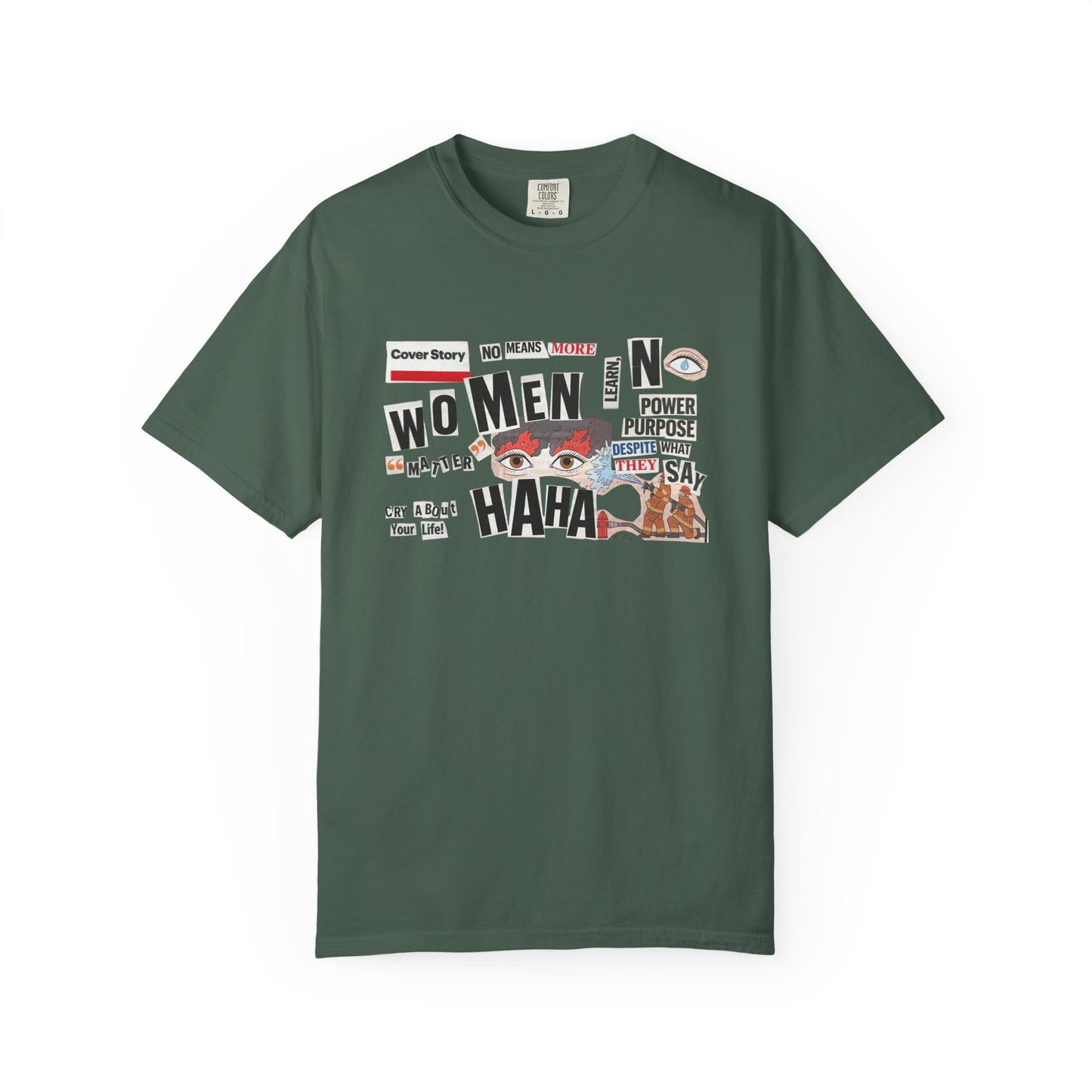 No Means More Collage Shirt