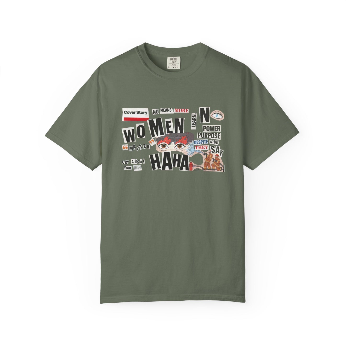No Means More Collage Shirt