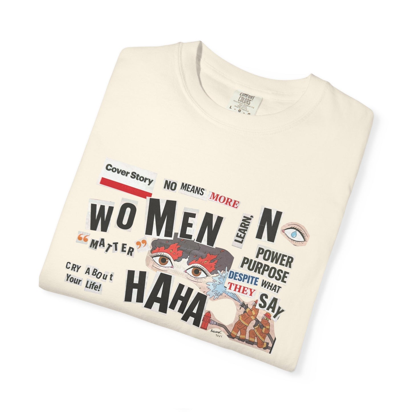 No Means More Collage Shirt