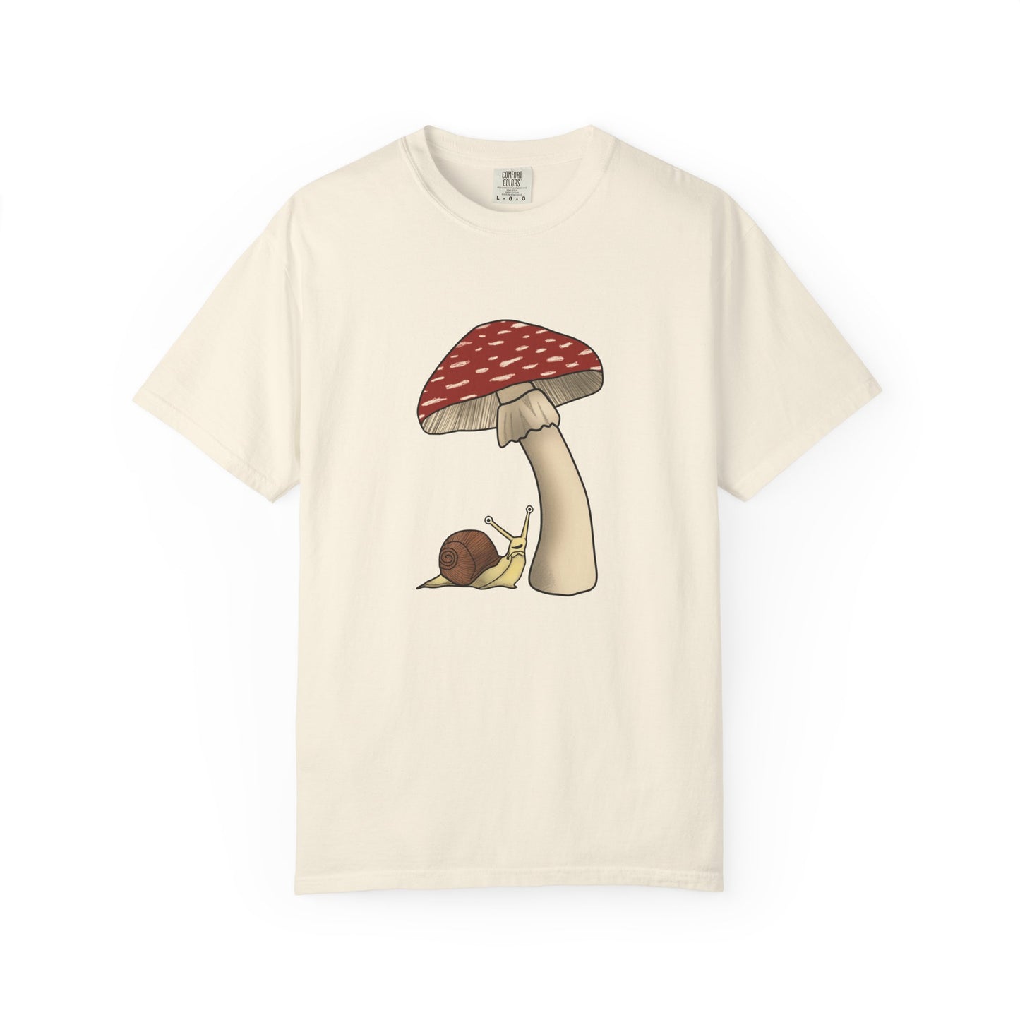 Snail in the Mushroom Shade T-Shirt