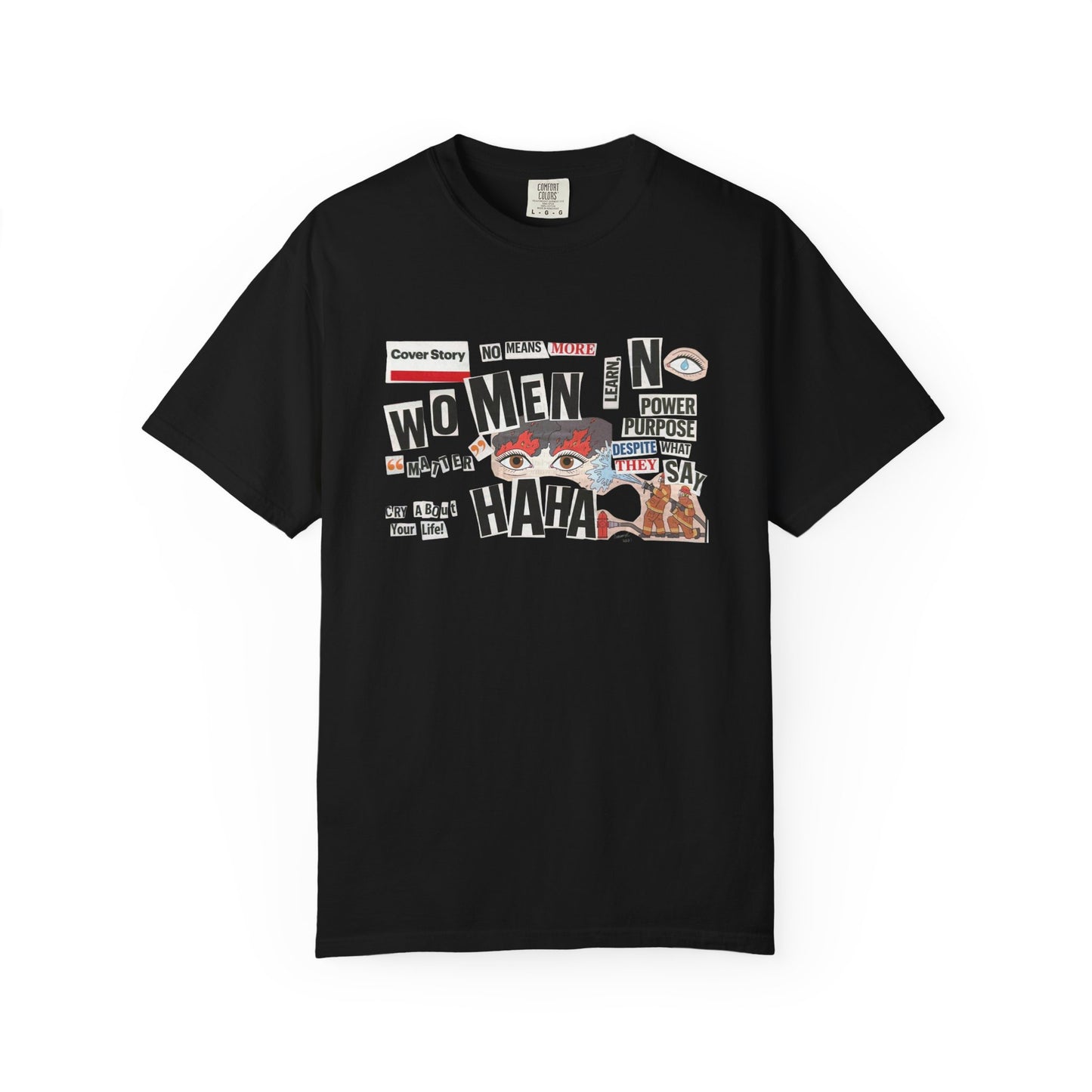 No Means More Collage Shirt