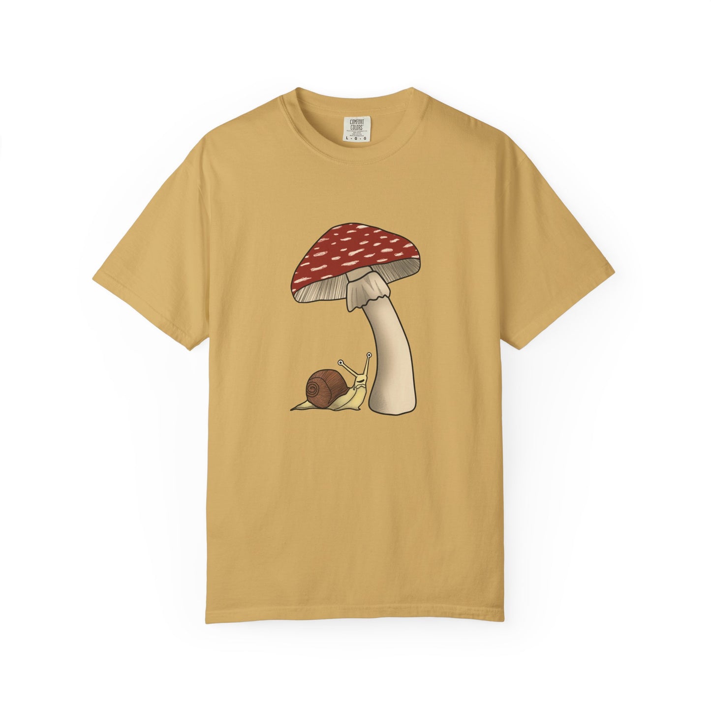 Snail in the Mushroom Shade T-Shirt
