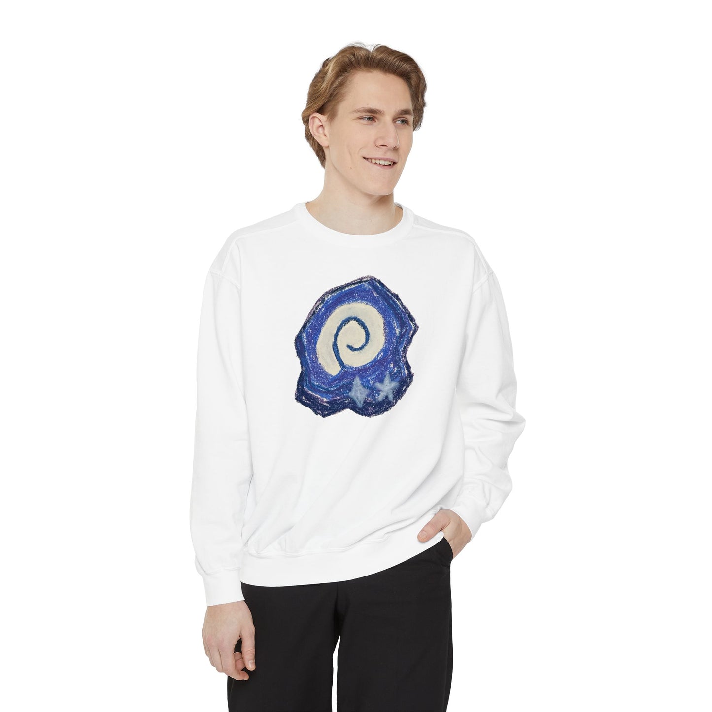 AC Fossil Crewneck | Unisex Garment-Dyed Sweatshirt, Casual Comfort, Comfort Colors