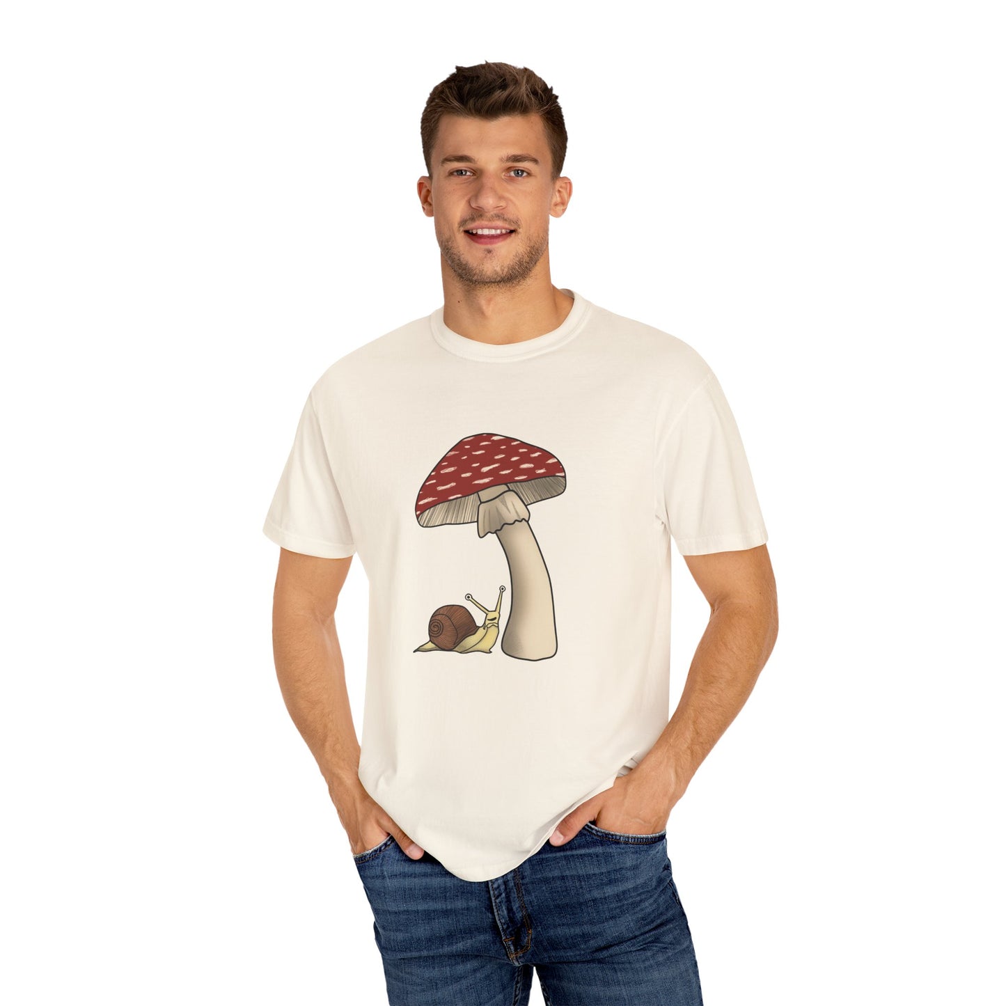 Snail in the Mushroom Shade T-Shirt