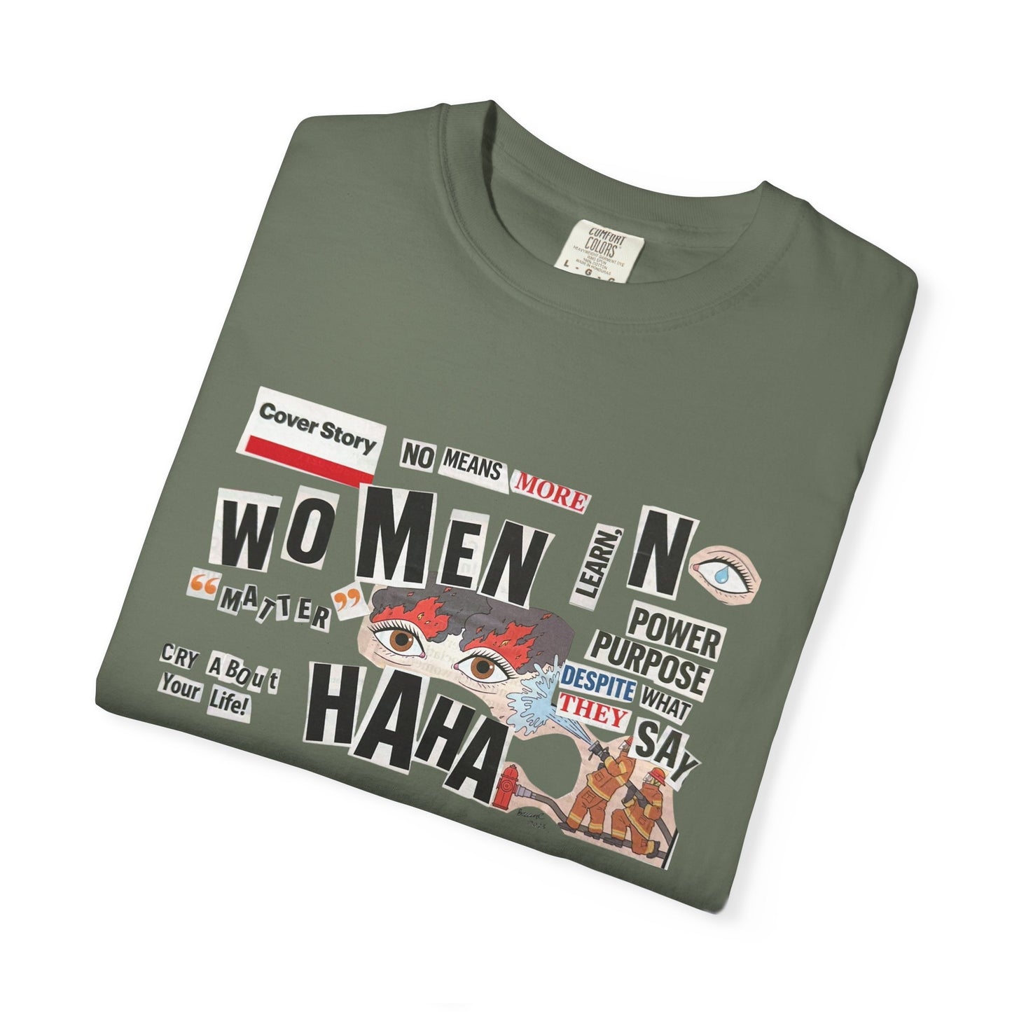 No Means More Collage Shirt