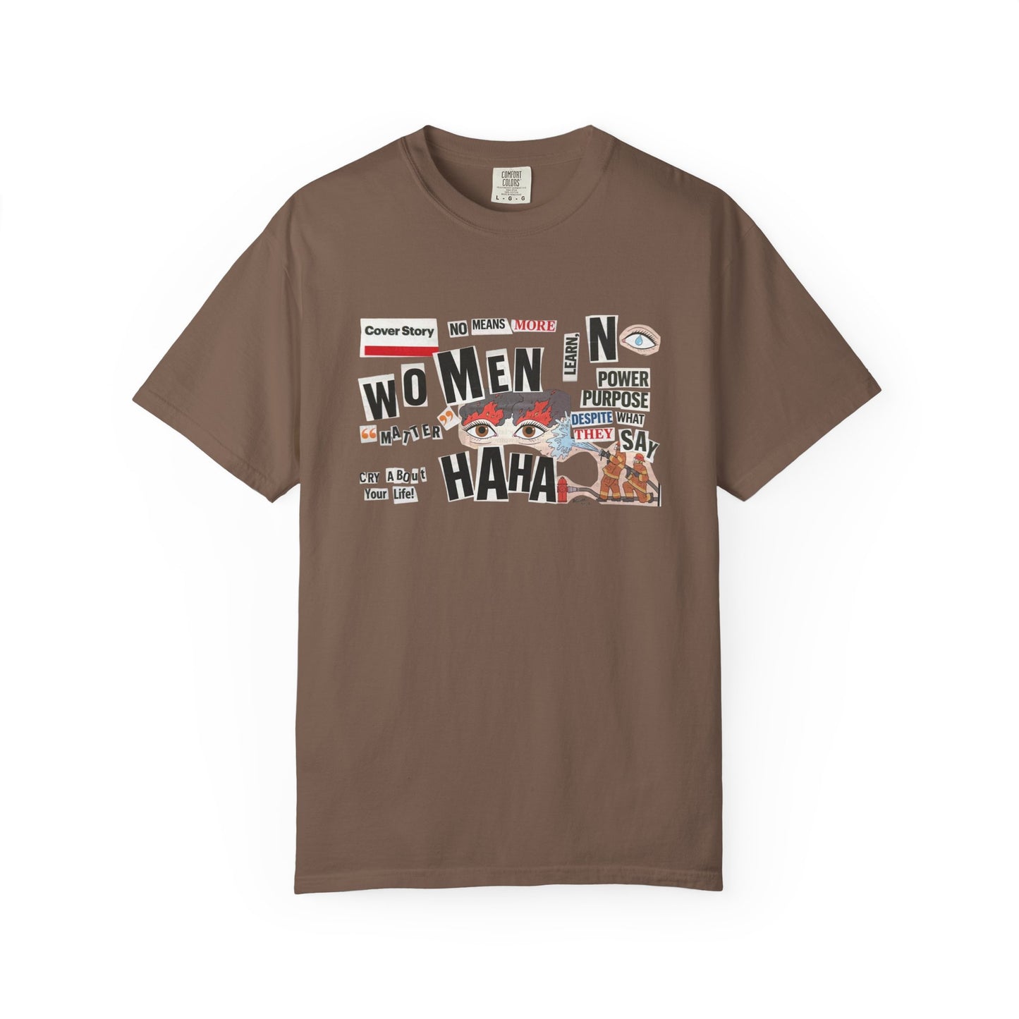 No Means More Collage Shirt