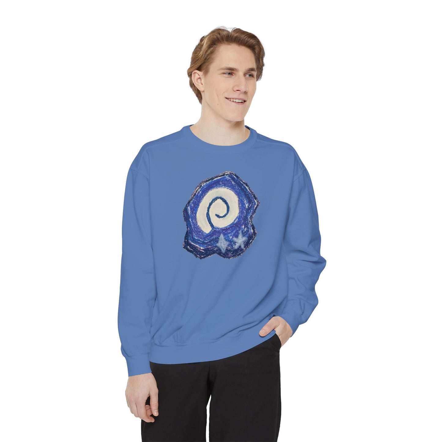AC Fossil Crewneck | Unisex Garment-Dyed Sweatshirt, Casual Comfort, Comfort Colors