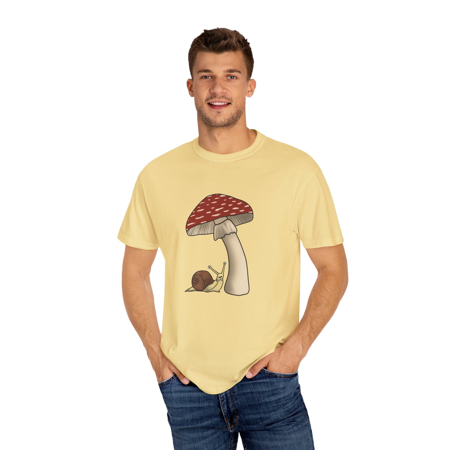 Snail in the Mushroom Shade T-Shirt