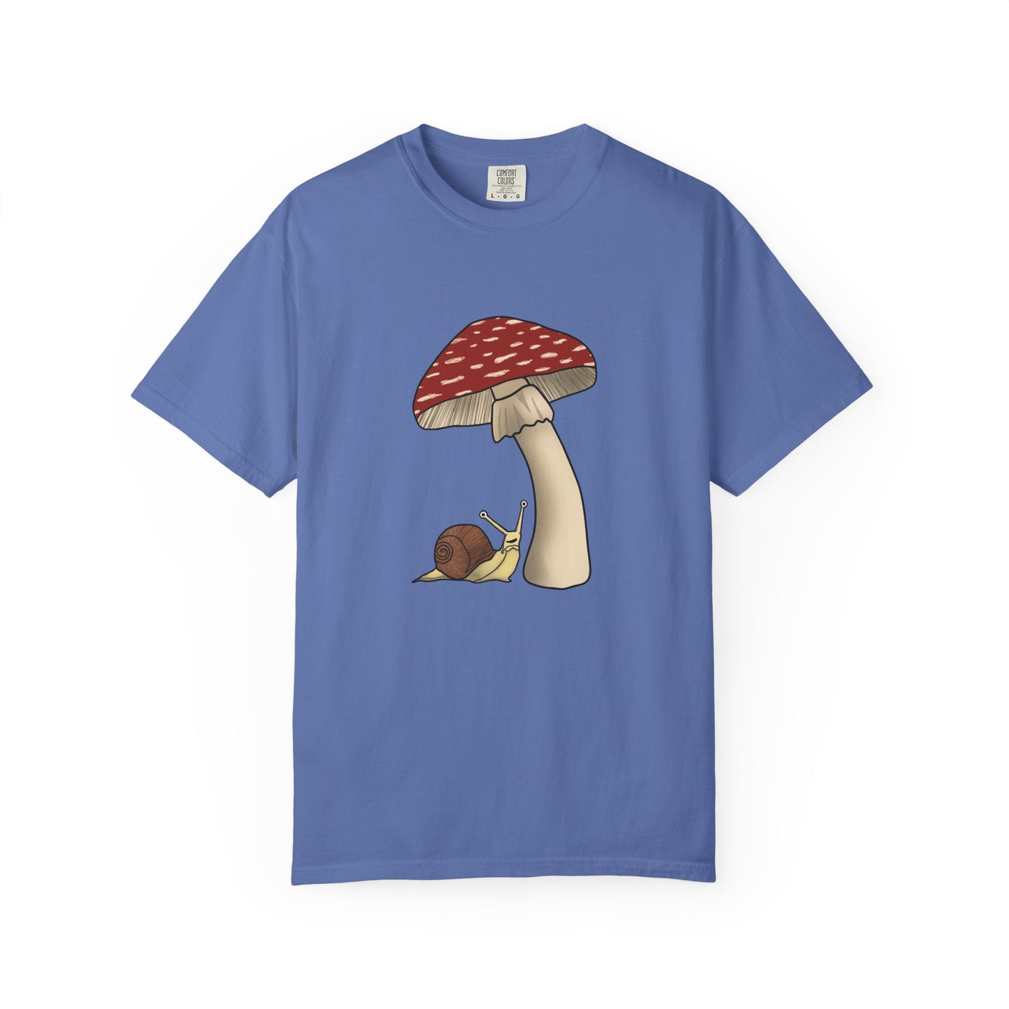 Snail in the Mushroom Shade T-Shirt