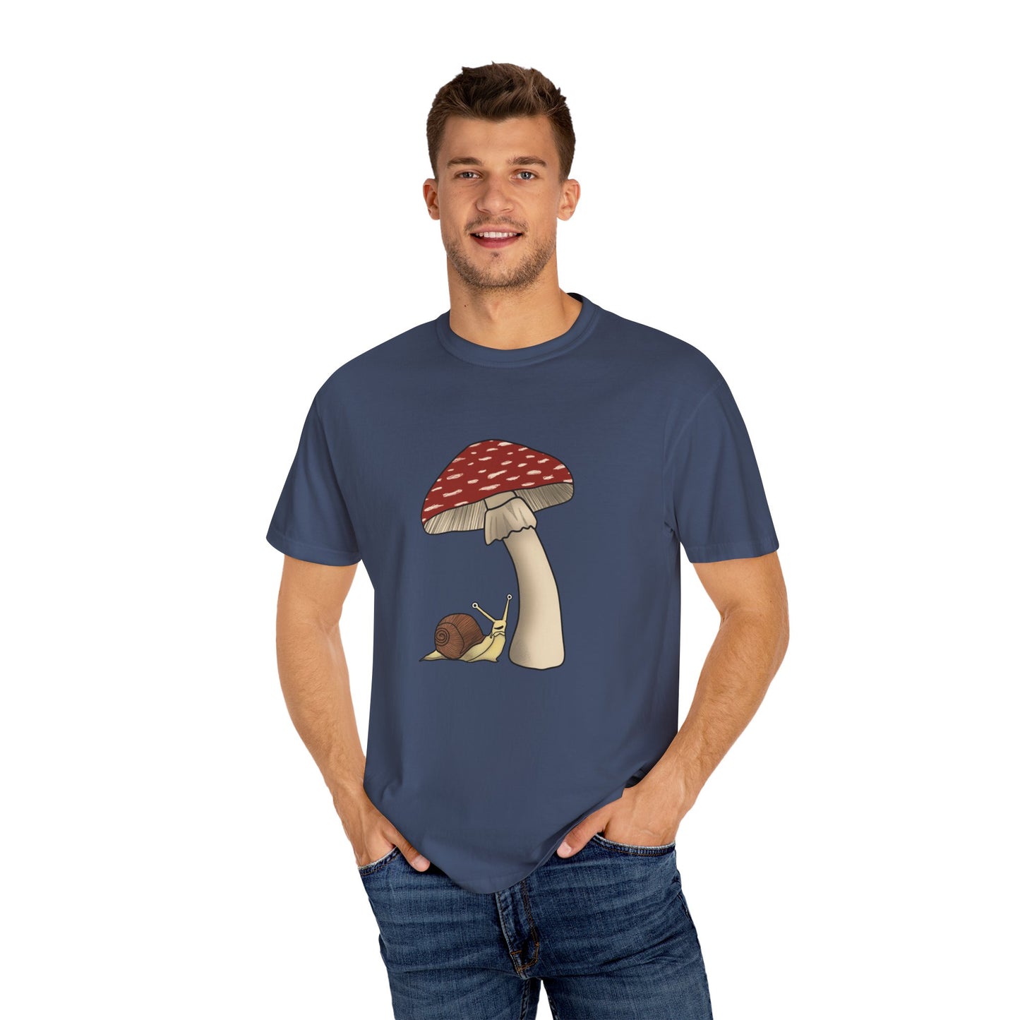 Snail in the Mushroom Shade T-Shirt
