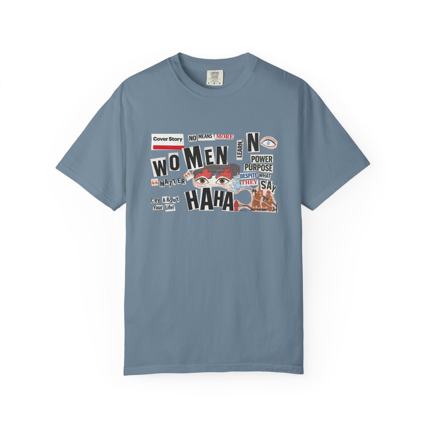 No Means More Collage Shirt