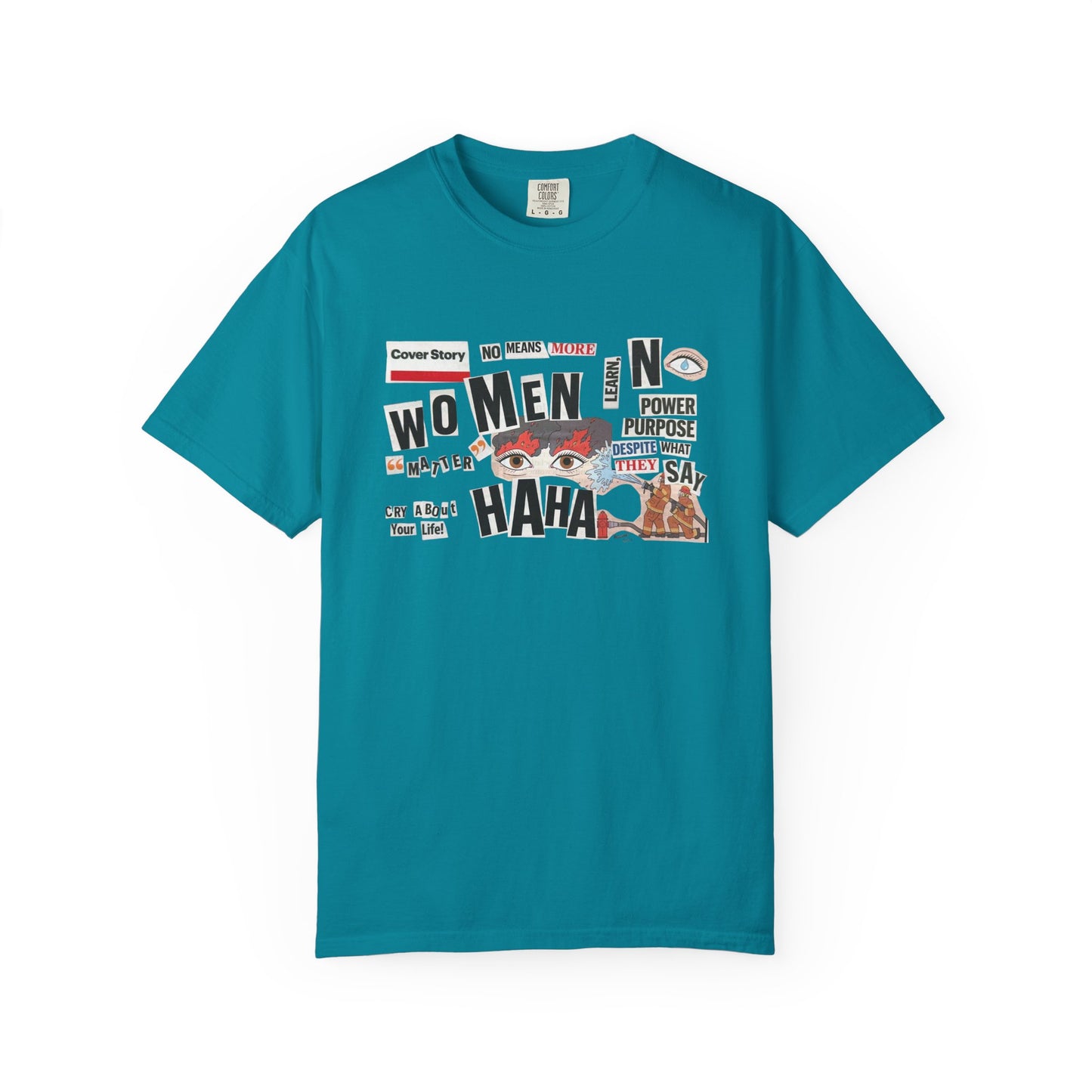 No Means More Collage Shirt