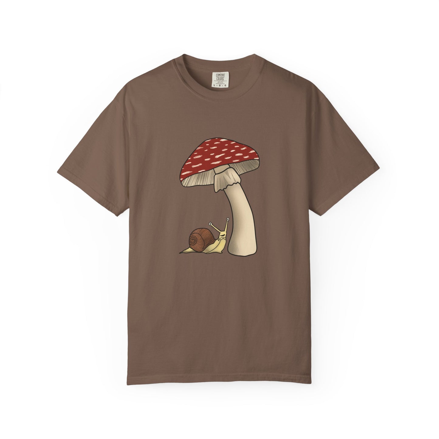 Snail in the Mushroom Shade T-Shirt