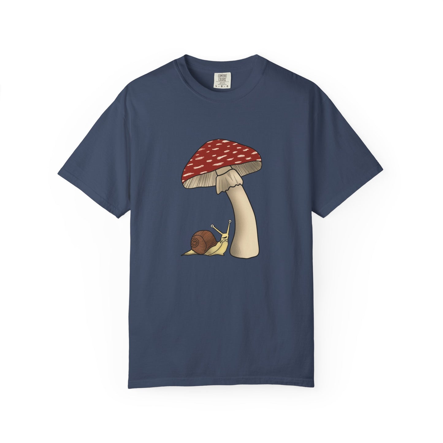 Snail in the Mushroom Shade T-Shirt