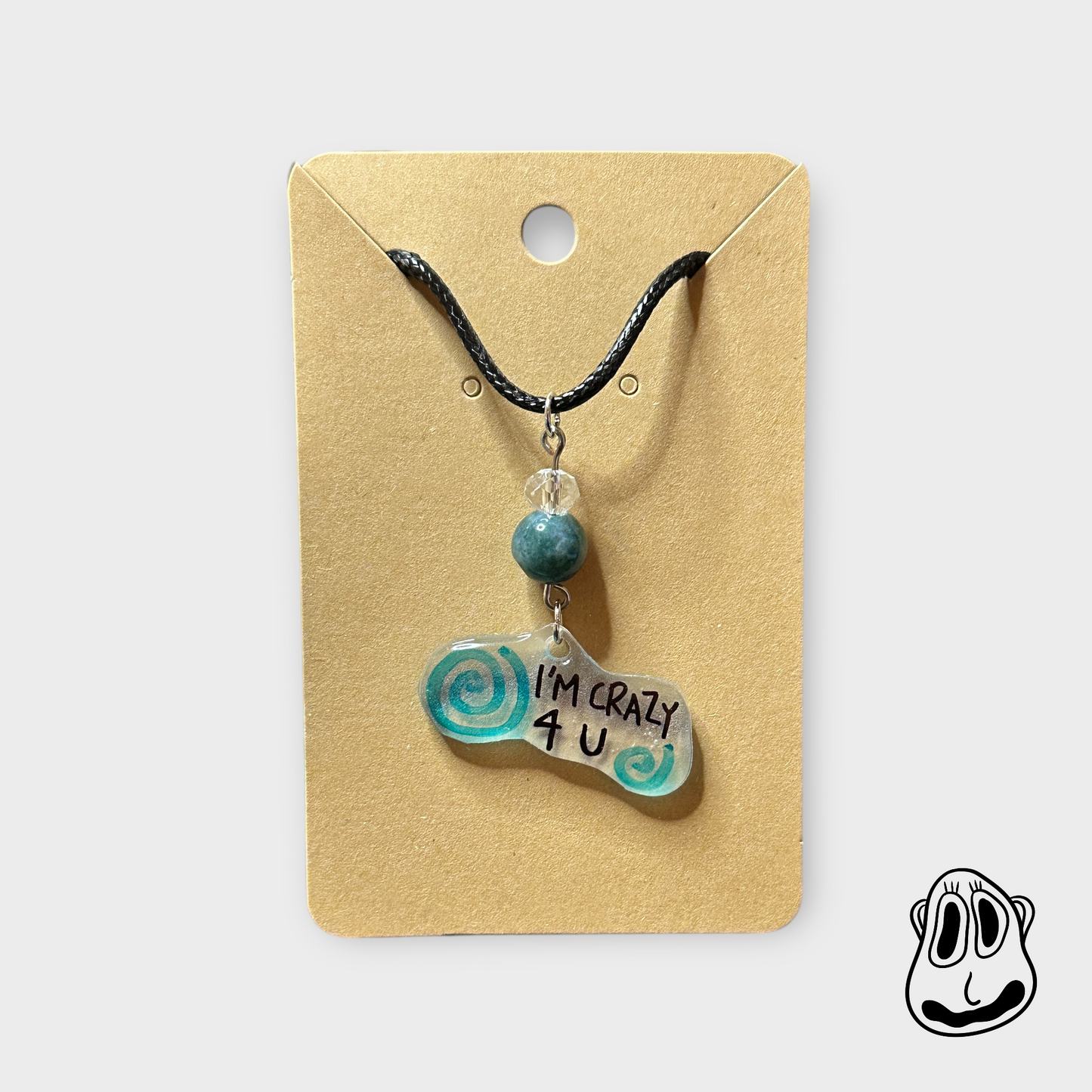 Crazy 4 U Necklace | Clasp Cord Necklace