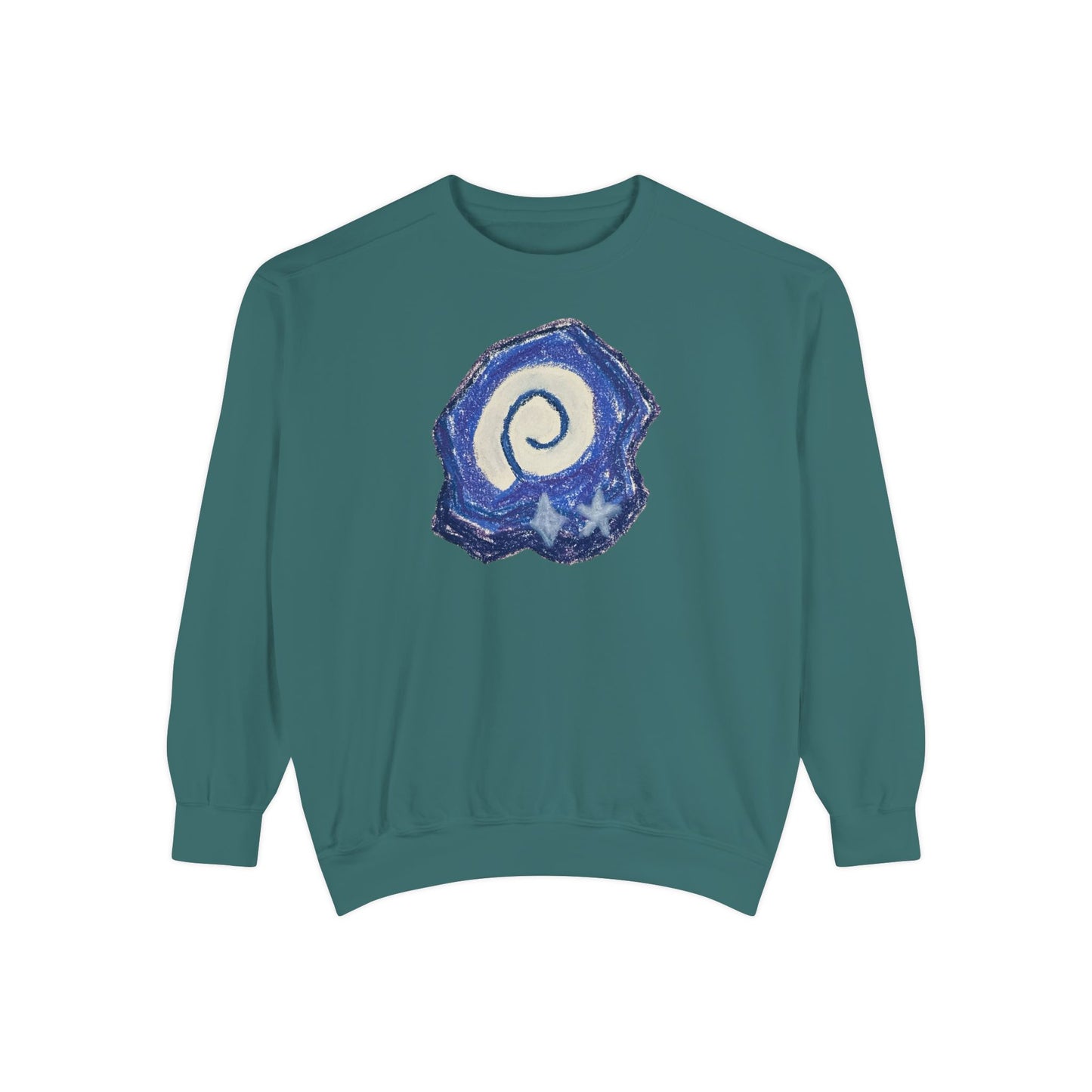 AC Fossil Crewneck | Unisex Garment-Dyed Sweatshirt, Casual Comfort, Comfort Colors