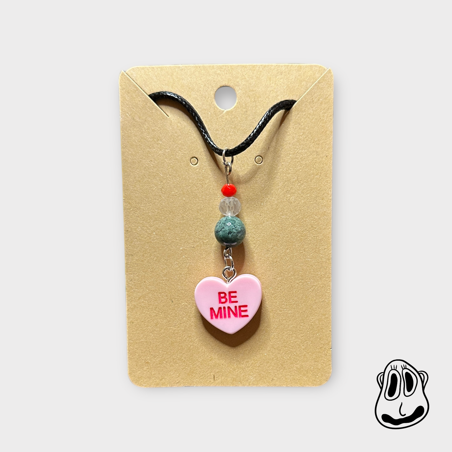 Sweetheart Necklace | Clasp Cord Necklace