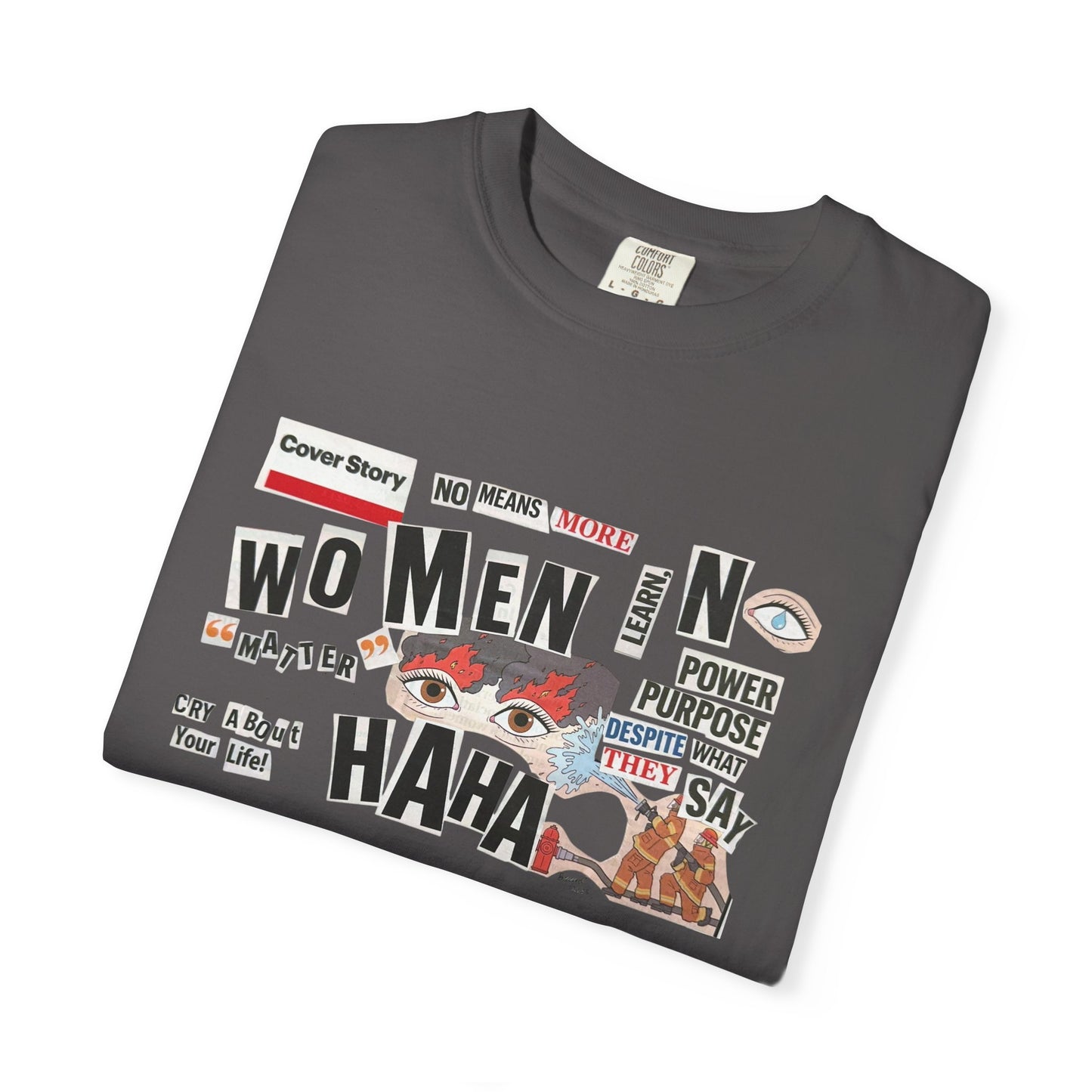 No Means More Collage Shirt