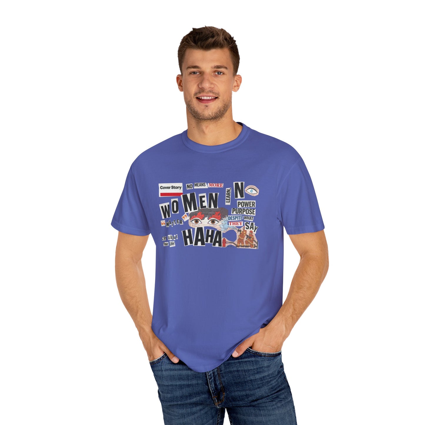 No Means More Collage Shirt