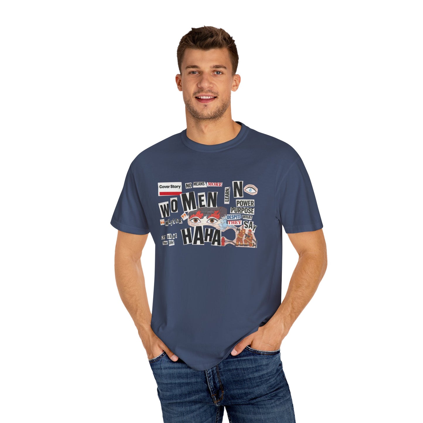 No Means More Collage Shirt