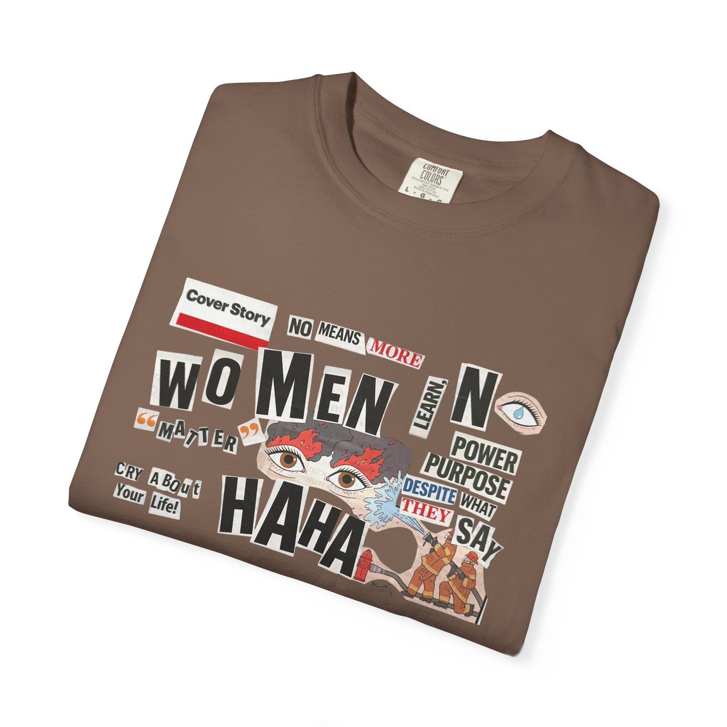 No Means More Collage Shirt