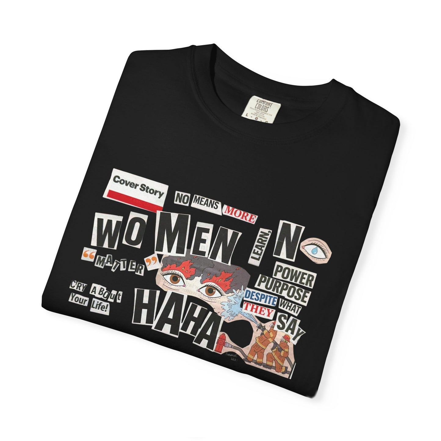 No Means More Collage Shirt