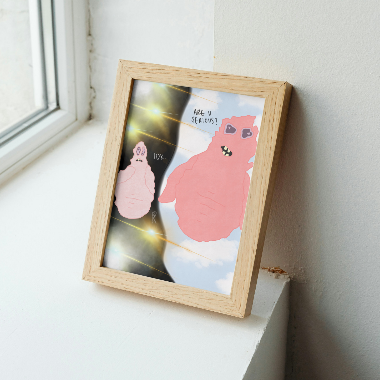 Eye to Eye Art Print