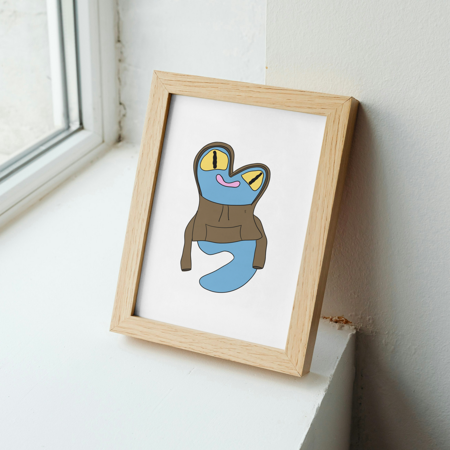 Hooded Creature Art Print