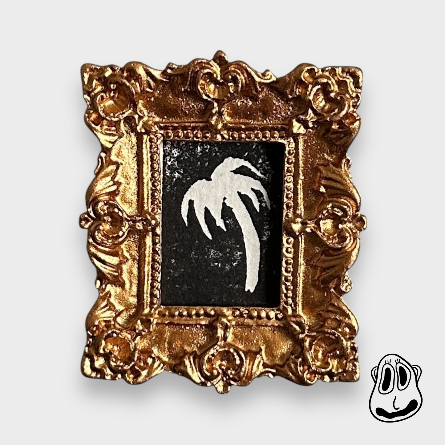 Mini Lino Print Framed Magnets