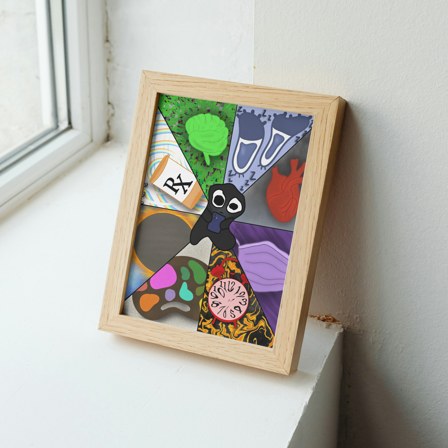 Screen Time Art Print