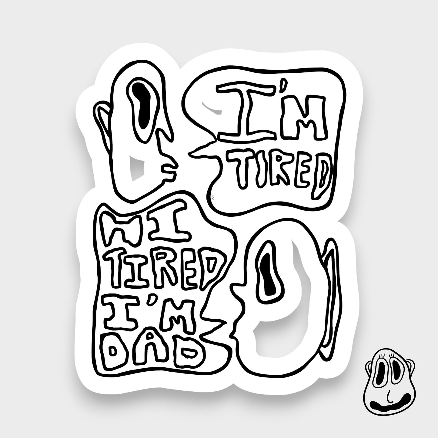 Dad Joke Sticker