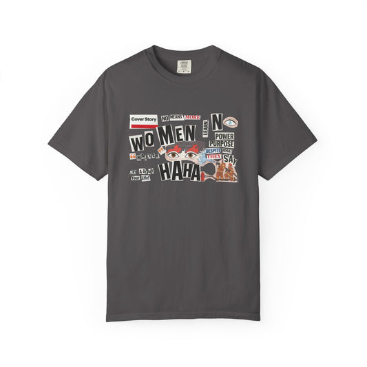 No Means More Collage Shirt