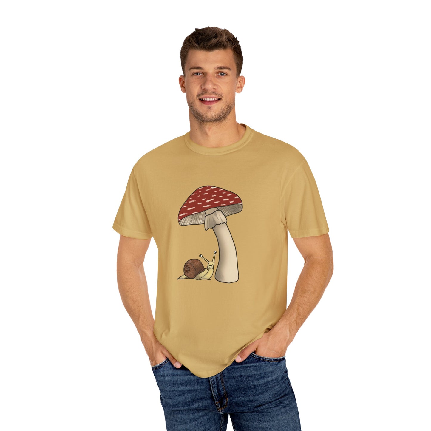 Snail in the Mushroom Shade T-Shirt