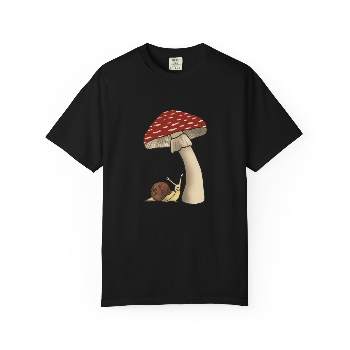 Snail in the Mushroom Shade T-Shirt