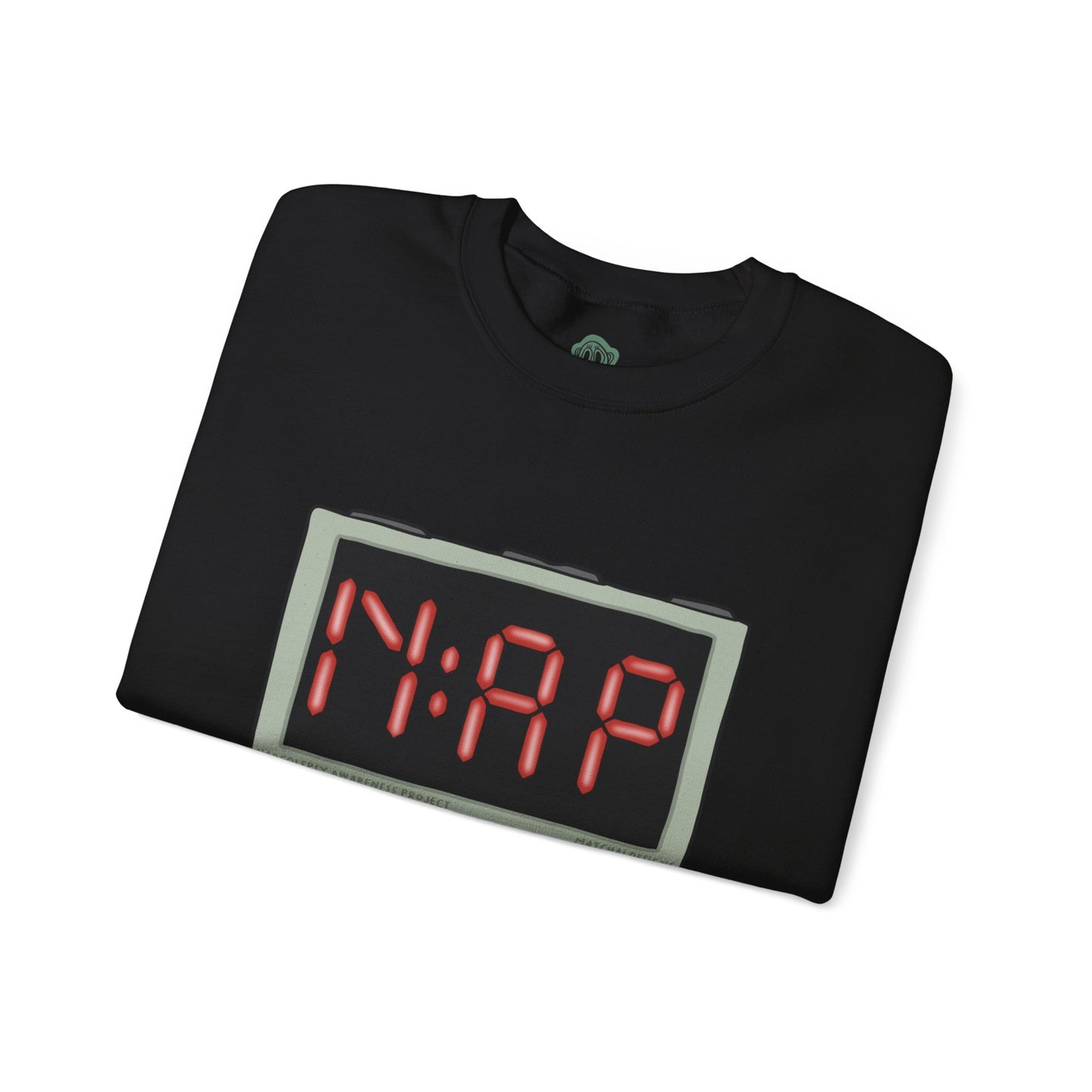 NAP Digital Clock Crewneck