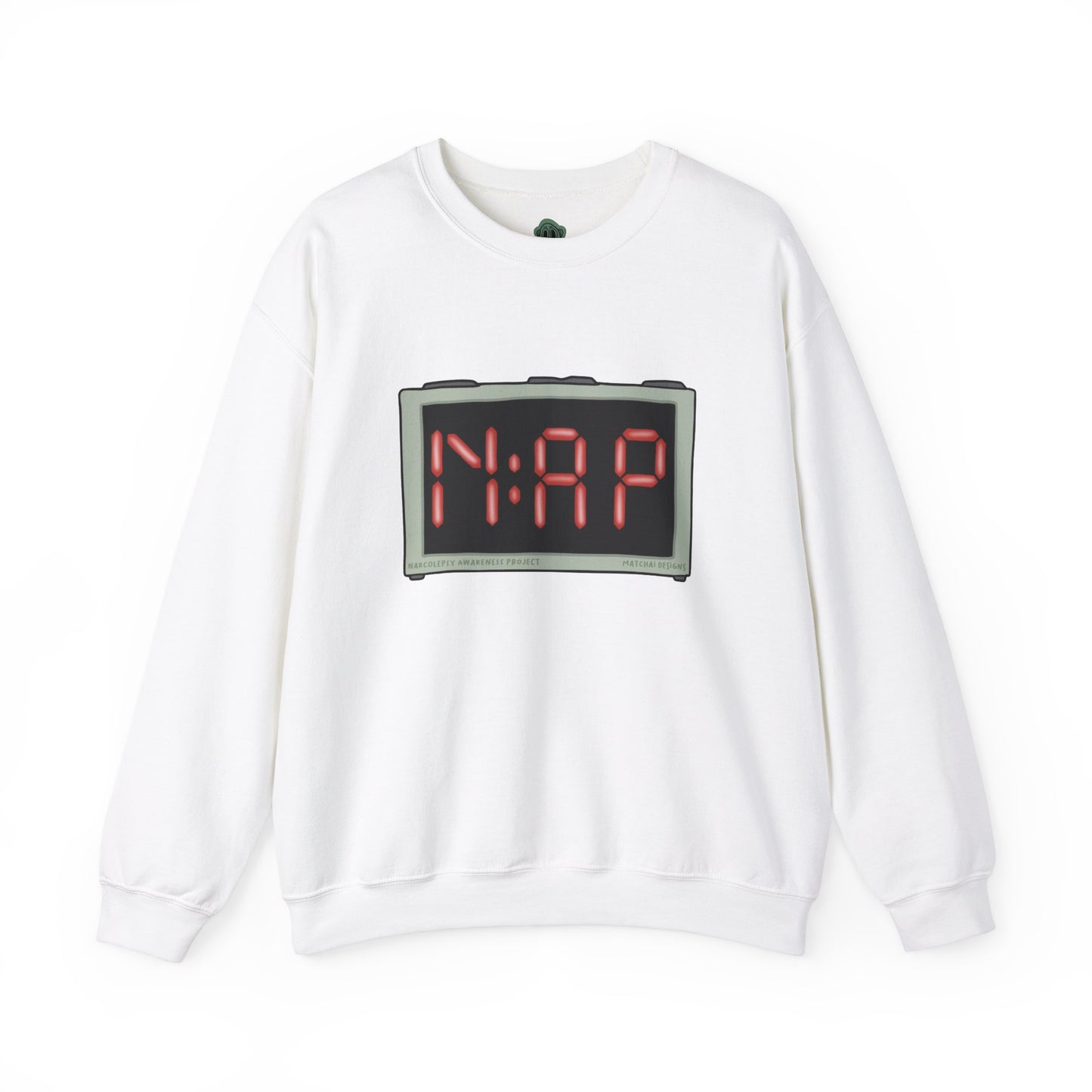 NAP Digital Clock Crewneck