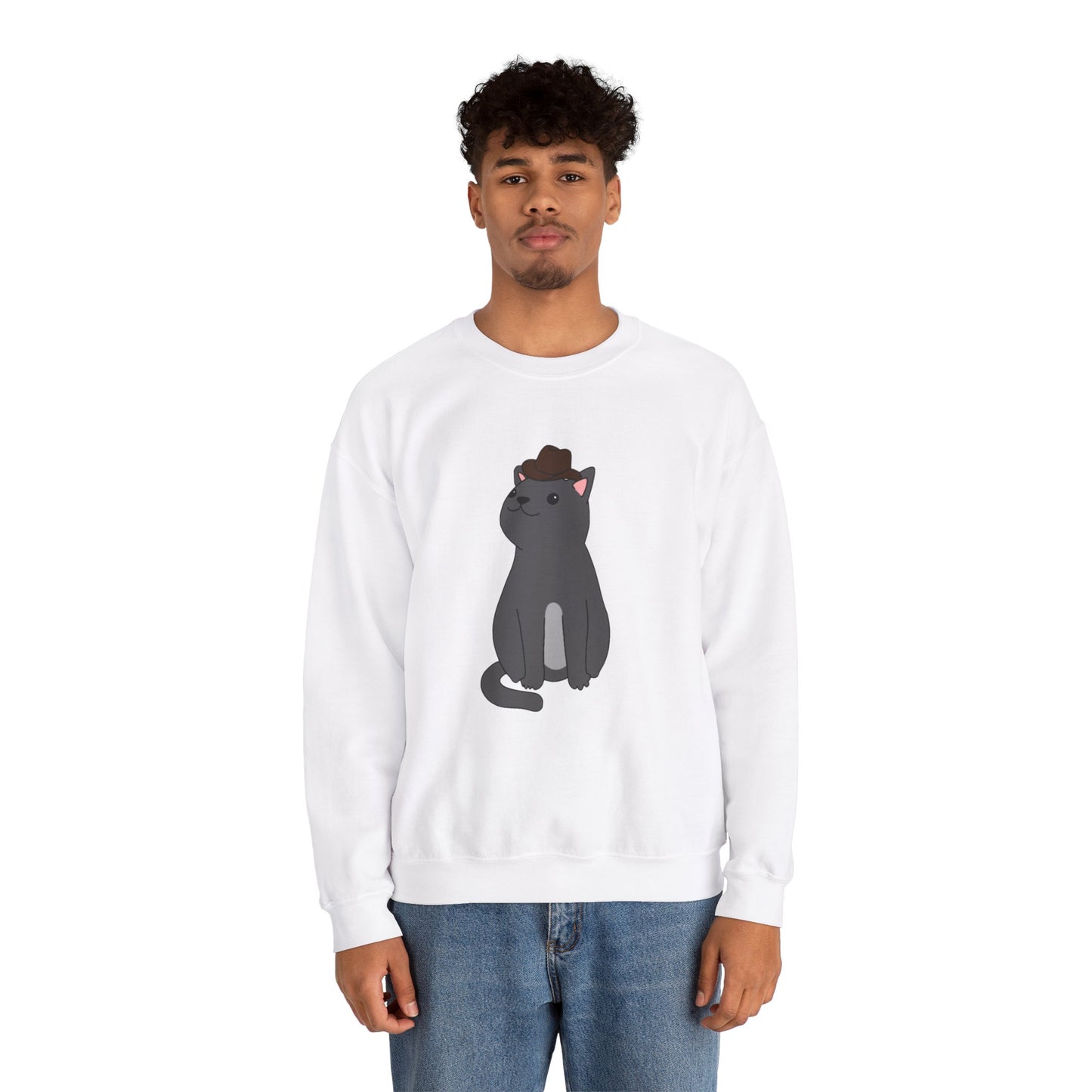 Cowboy Cat Crewneck